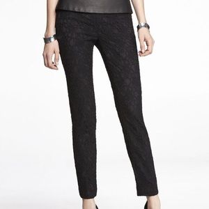Lace overlay Express pants | perfect for holidays!